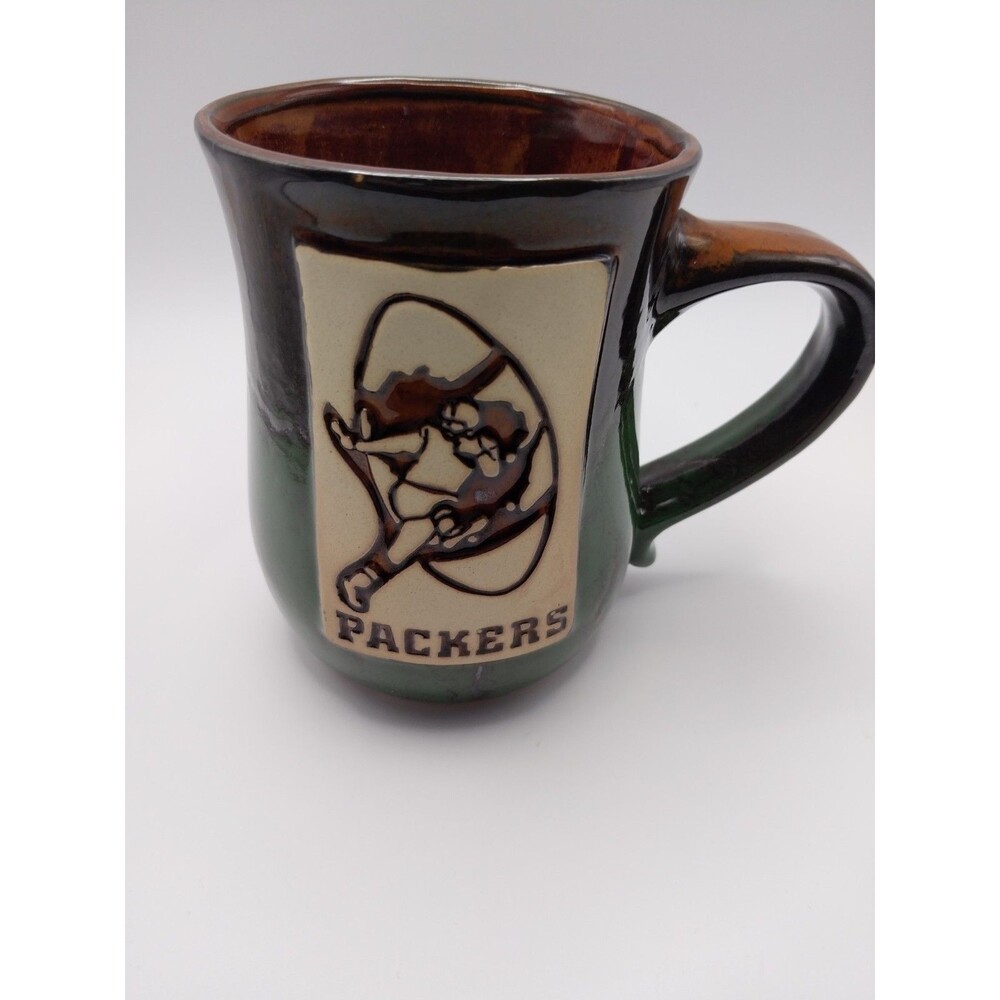 NFL Green Bay Packers Official Mug Embossed Raised Coffee Mug Cup